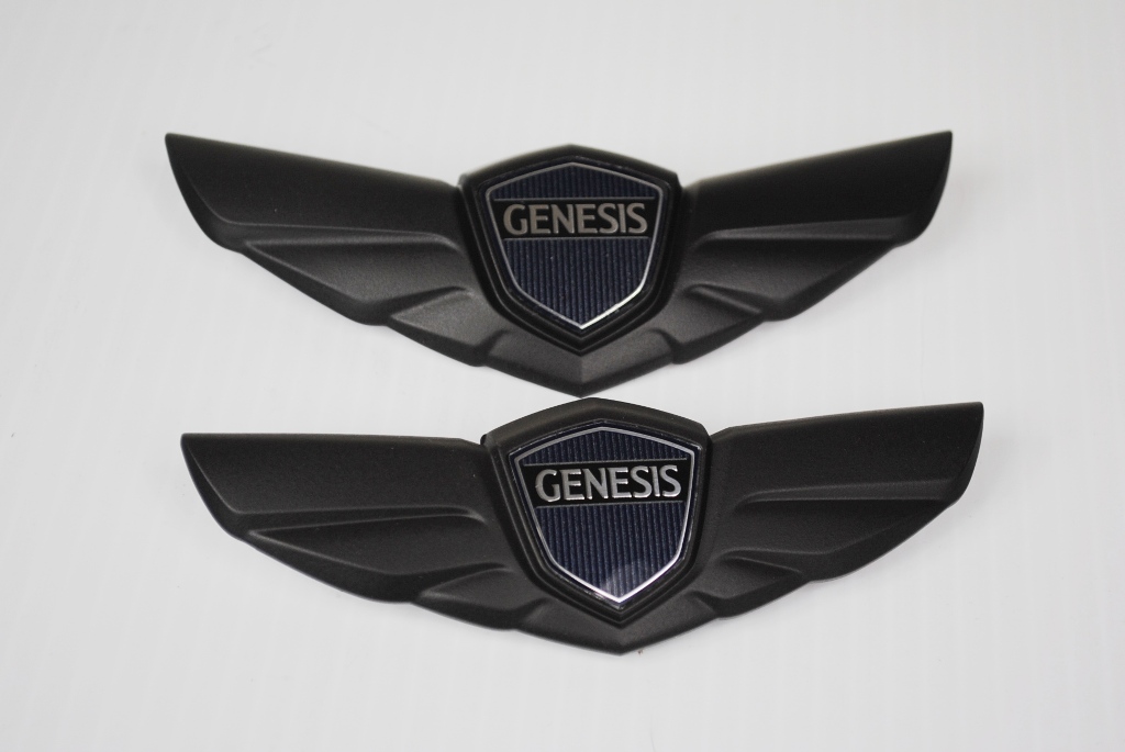 Customized Sedan Wing Emblems (Front & Rear)